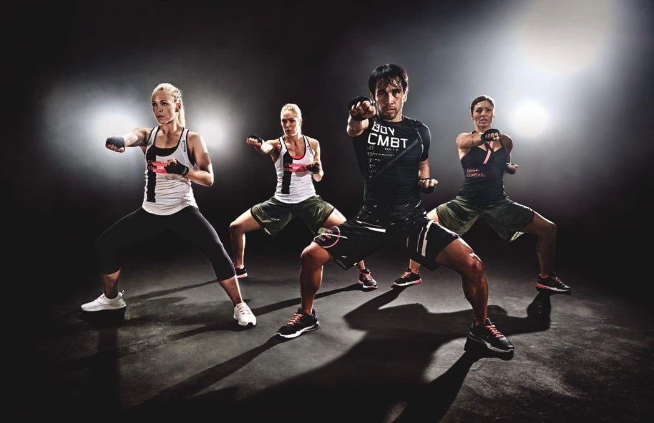 BodyCombat class for men at I-GYM